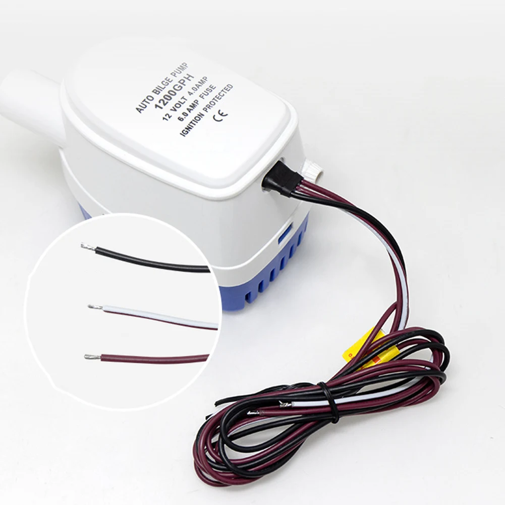 Автоматический откачивающий насос для лодки 12 В 750 г/ч