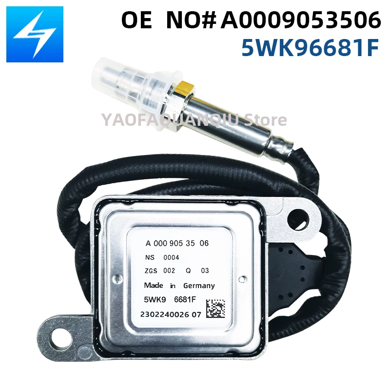 

Nitrogen Oxide NOx Sensor 5WK96681F A0009053506 For Mercedes-Benz C320 W204 W212 C218 W222