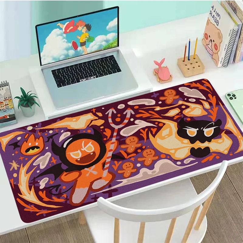 Cookies Run Kingdom Gaming Mouse Pad Non-slip Deskmat Pc Accessories Cheap Keyboard Mat Gamer Anime Cute Extended Mousepad Xxl