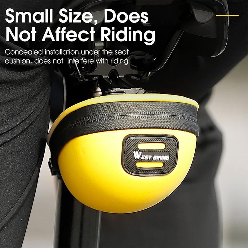 Сумка на седло велосипедная водонепроницаемая с чехлом