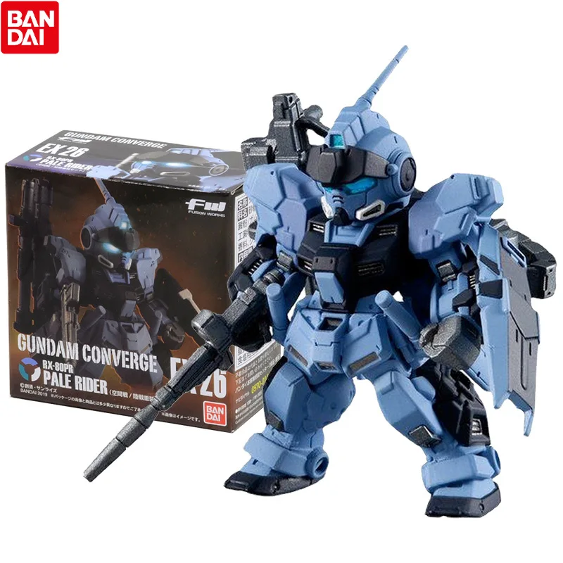 

Bandai Gundam Model Kit FW GUNDAM CONVERGE EX26 RX-80PR Pale Rider Anime Figure Gunpla Anime Action Figure Toys for Children
