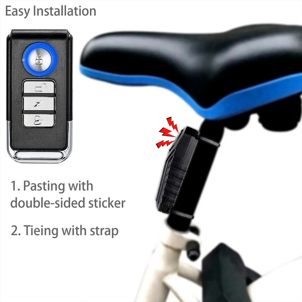 

Fast Delivery Remote Controls Motorcycle Alarm Security Vibration Alarm Waterproof ABS Anti Hijacking