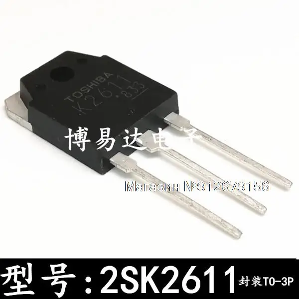 

10PCS/LOT 2SK2611 K2611 TO-3P 9A/900V N MOS