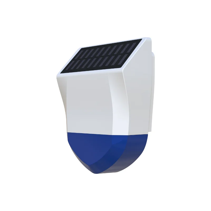 100-240V Intelligent WiFi/Bluetooth Solar Outdoor Human Infrared Sensing Alarm Outdoor Waterproof Audible and Visual Alarm