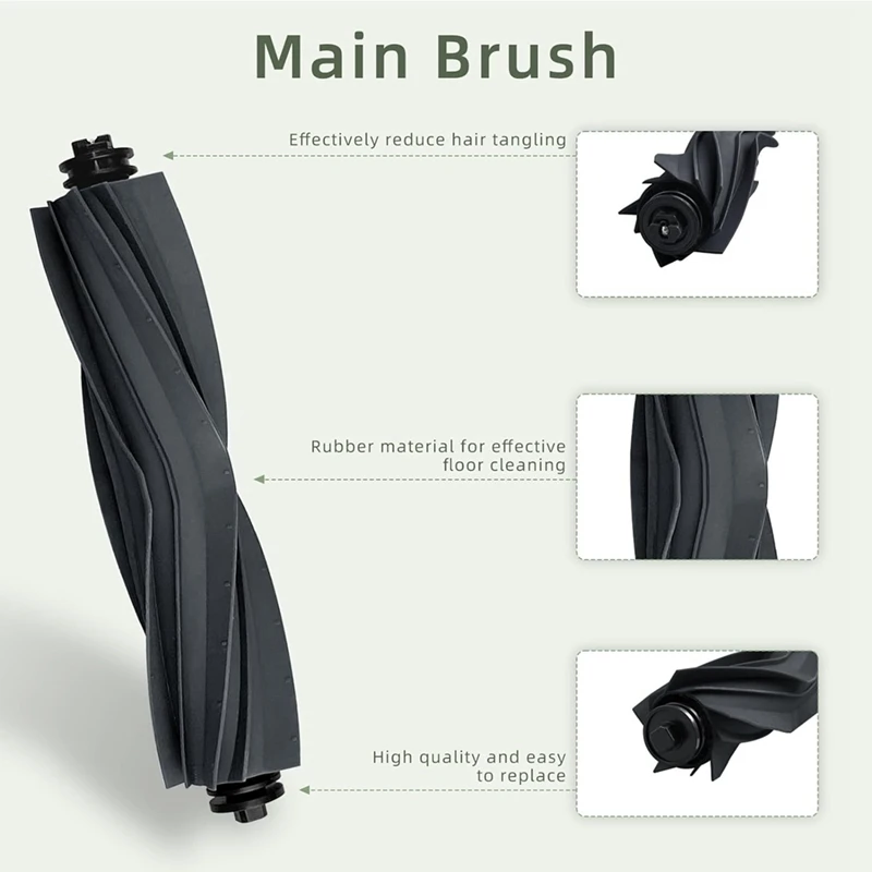 GTBL для Dreame L10s Ultra/L10 Ultra робот-пылесос основная боковая щетка фильтр Hepa швабра