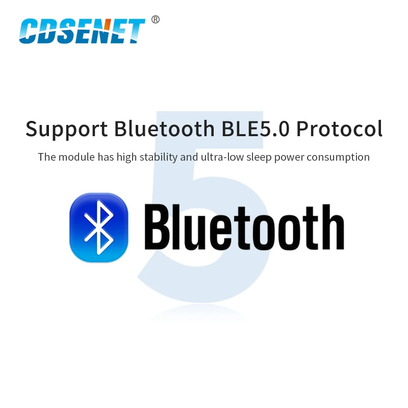 CDSENET 5Pcs/lot BLE5.1 Module NRF52811 High Speed Wireless Transceiver UART To Bluetooth BLE Modules APP Remote Configuration