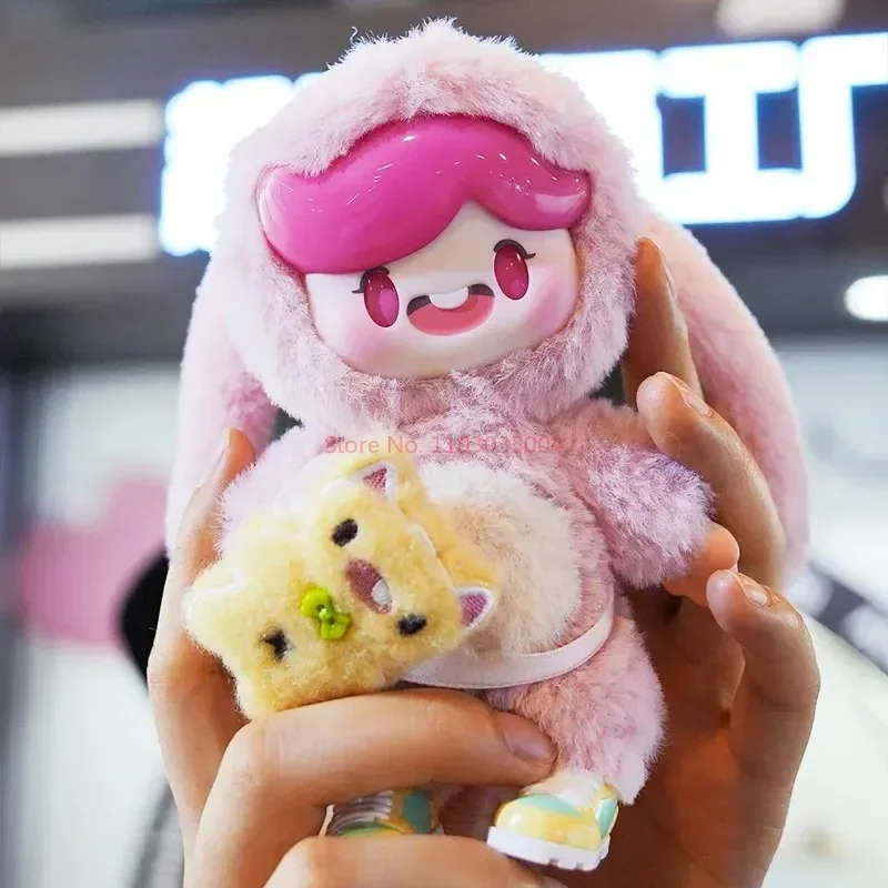 Kawai Adou Красочная Кукла Жизни Подвеска Виниловая Пушистая Слепая Коробка Школьная