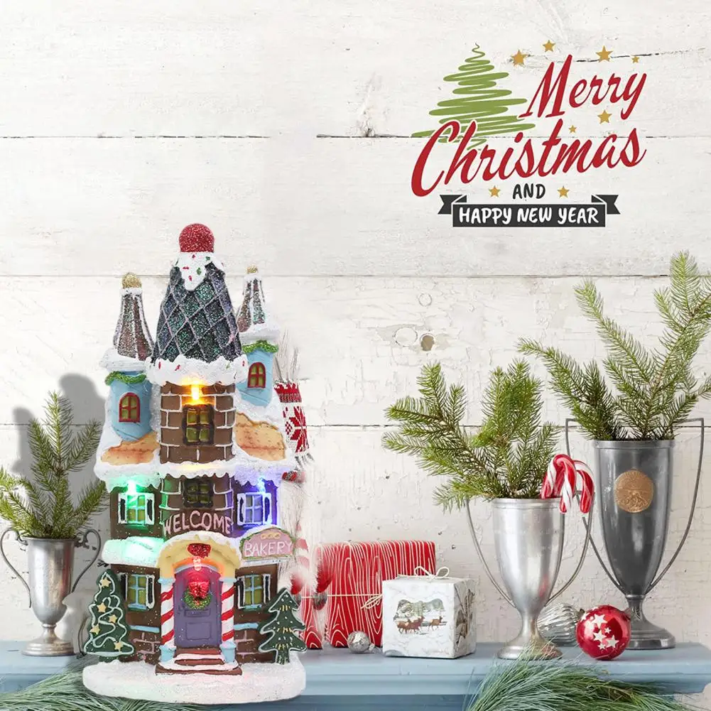 

Стильные праздничные светильники, Яркий Рождественский Настольный светильник для вечерние, Рождественское украшение, Рождественское укра...