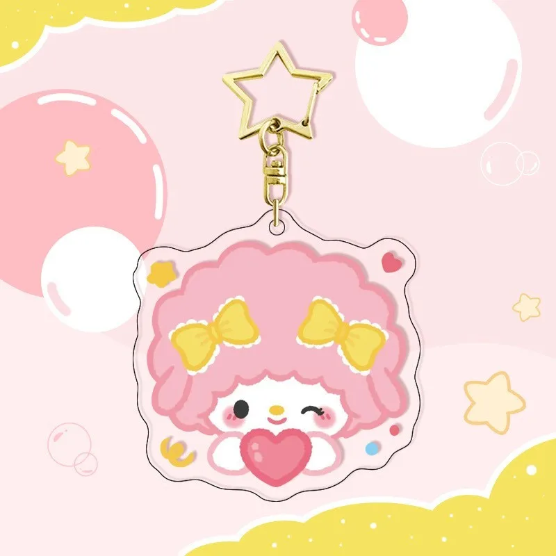 Фото Melody Kuromi Chococat Cinnamoroll акриловый брелок ювелирные изделия брелок ювелирные изделия культурные друзья подарочная сумка подвески сувенир №2