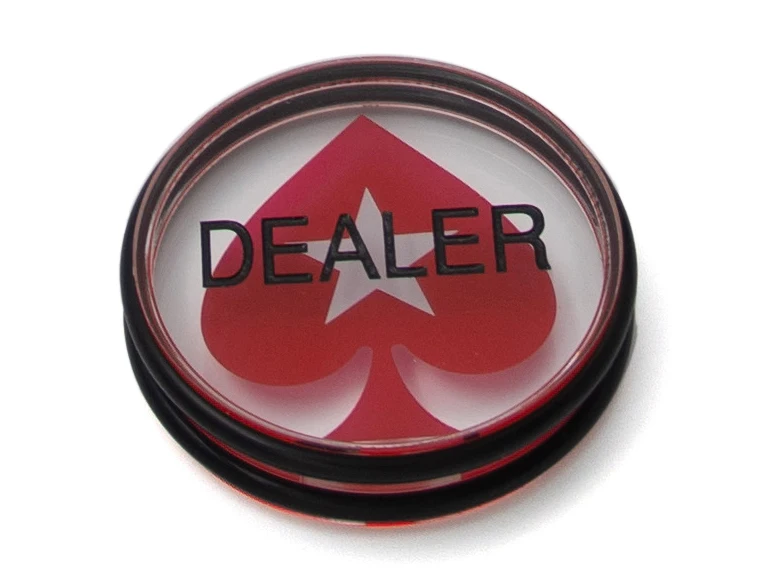 Acrylic chip dealer poker | Poker Chips
