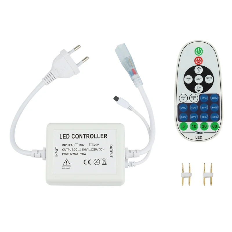 Акция! Светодиодный неоновый диммер с 23 клавишами 750 Вт |