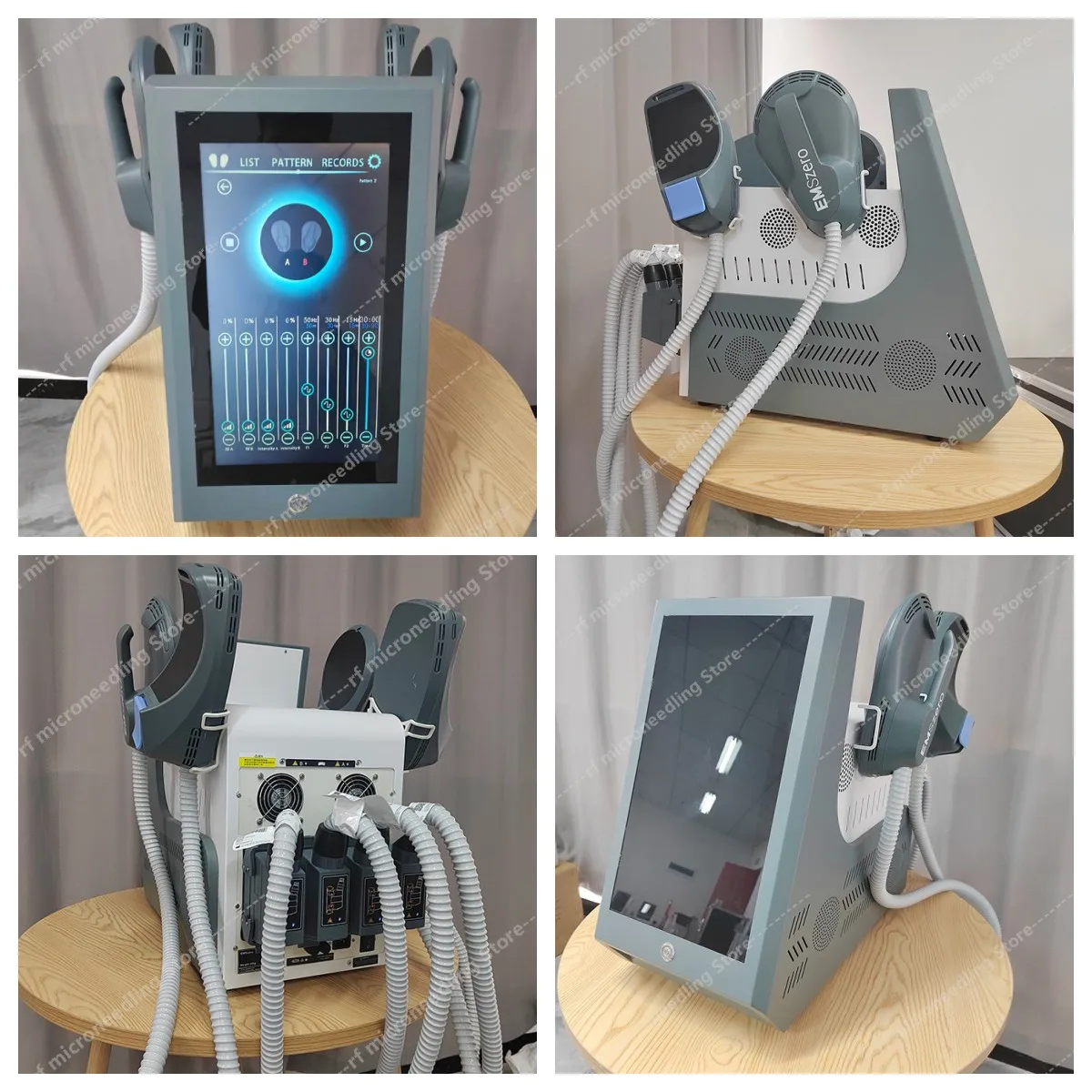 Hi-emt Ems Zero Neo Tesla RF 2024 Профессиональная форма тела 6500 Вт импульсный стимулятор мышц