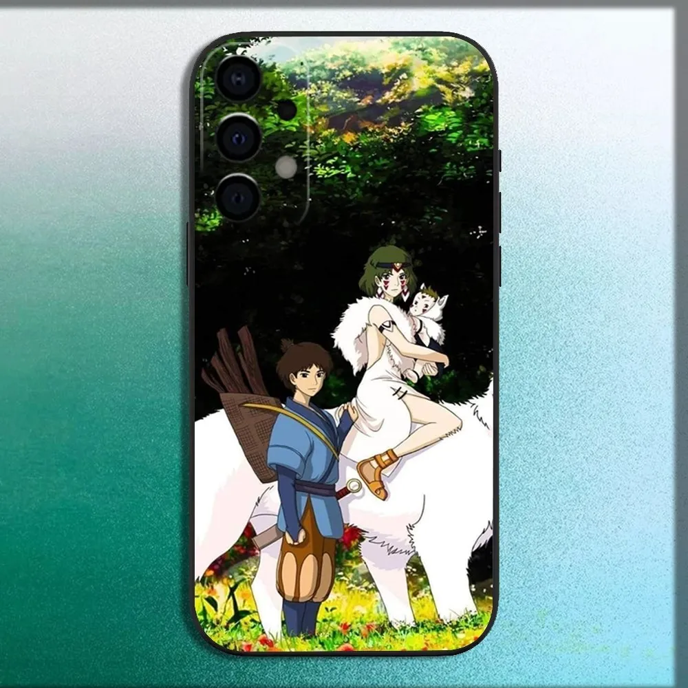 Чехол для телефона M-Mononoke H-Himes Samsung Galaxy A13 A21s A22 A31 A32 A52 A53 A71 A80 A91 мягкий черный чехол