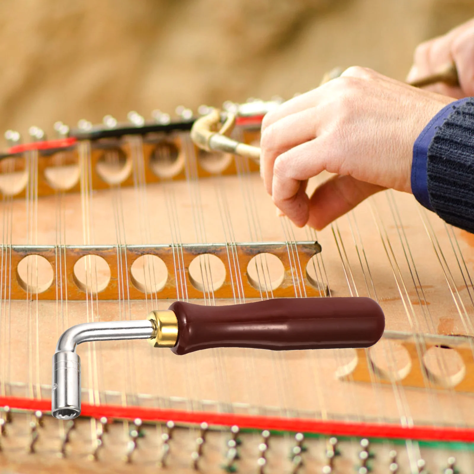 Тюнинговый ключ Dulcimer флейтовый инструмент ручной тон резиновый состав аксессуар