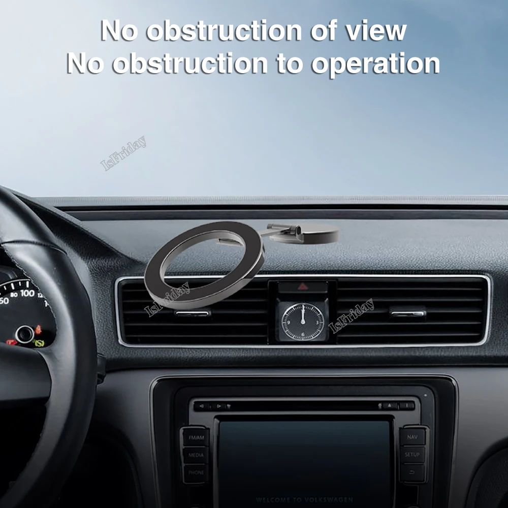 Магнитный автомобильный держатель для телефона Joyroom полностью Металлическая