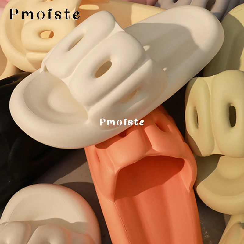 Summer Women Home Slippers Comfortable Bathroom Shoes Sturdy Sole EVA Slipper Soft Cute Wear-resistant Shoes for Women