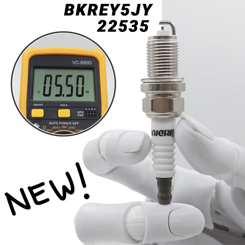 4/20 шт. 22401-53J05 свеча зажигания V-Power для Nissan Primera Serena Quest Pathfinder Mercury BKREY5JY 22535 22401 53J05 BKR5EY