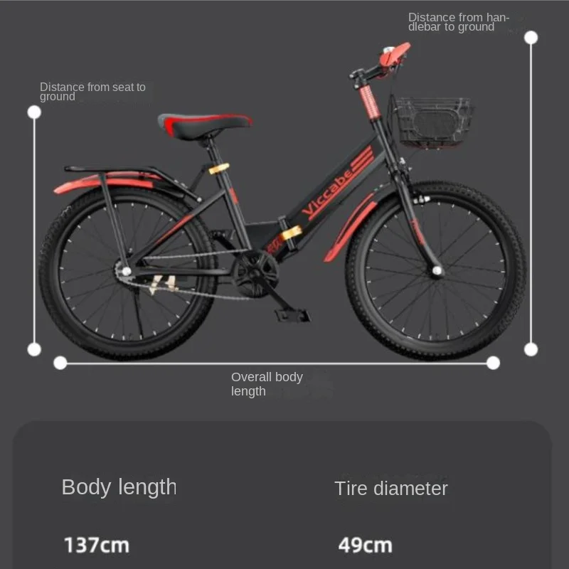 Горные складные велосипеды Cooya для мальчиков и девочек в возрасте от 6 до 15 лет
