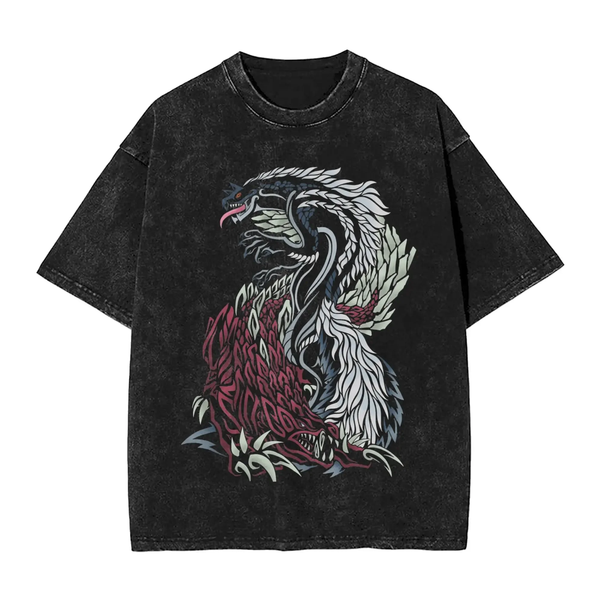 Мужские футболки Monster Hunter Wilds Tobi Кадачи Одогрена летние эстетические с короткими