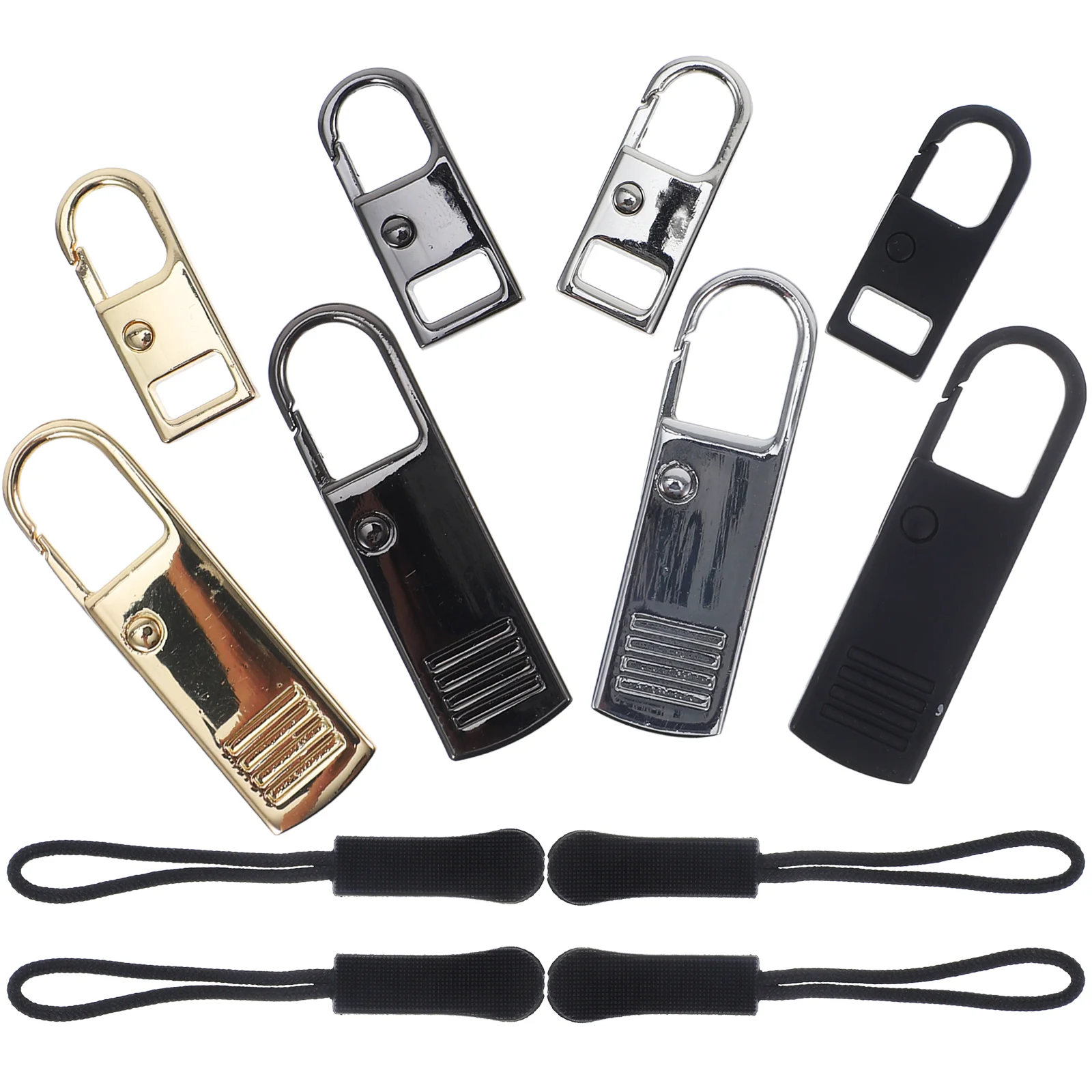 

12Pcs Zipper Pull Universal Zipper Pull Replacement Zipper Pull Zipper Tab Replacement Zipper Pulls