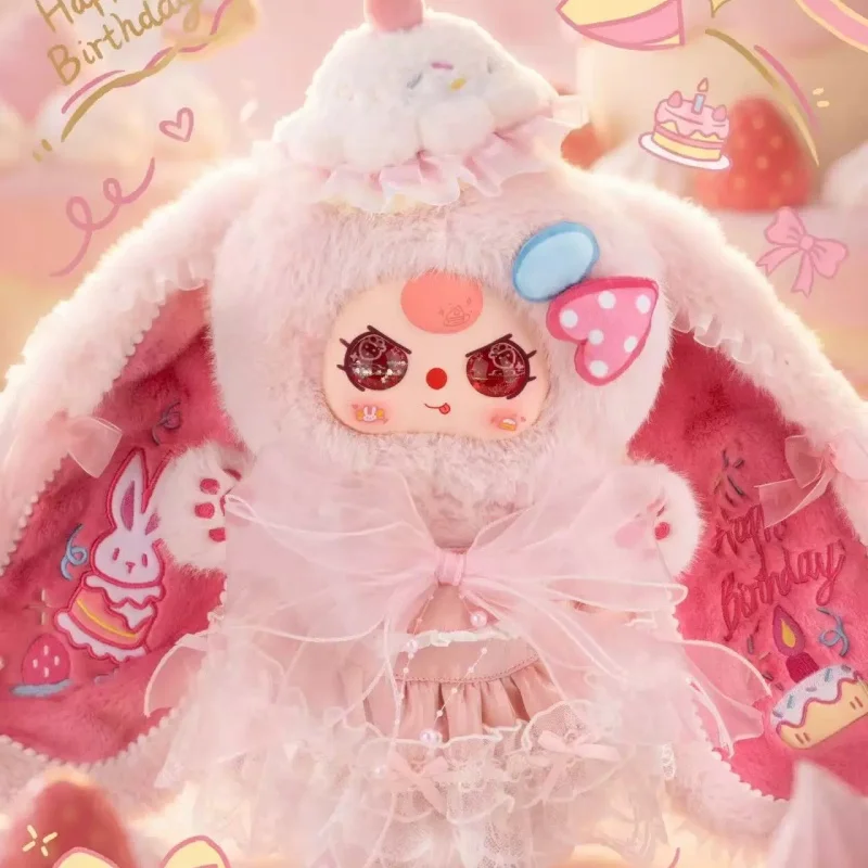 Фото Новинка в наличии: Серия Blind Box Baby Three Happy Birthday 400% — Милая модная плюшевая игрушка, настольное украшение, подарок на день рождения №5