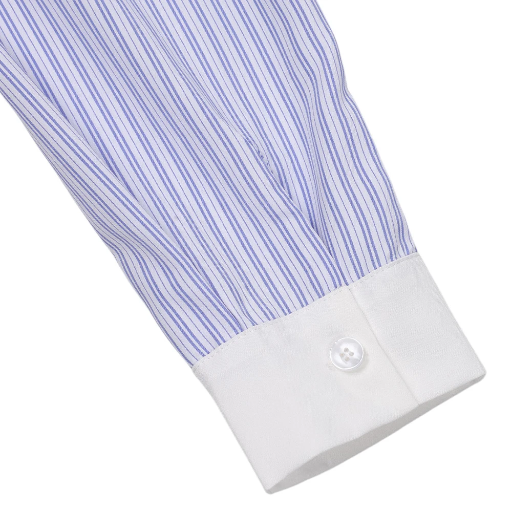 Женские полосатые блузки с длинными рукавами и цветными блоками новые зимние