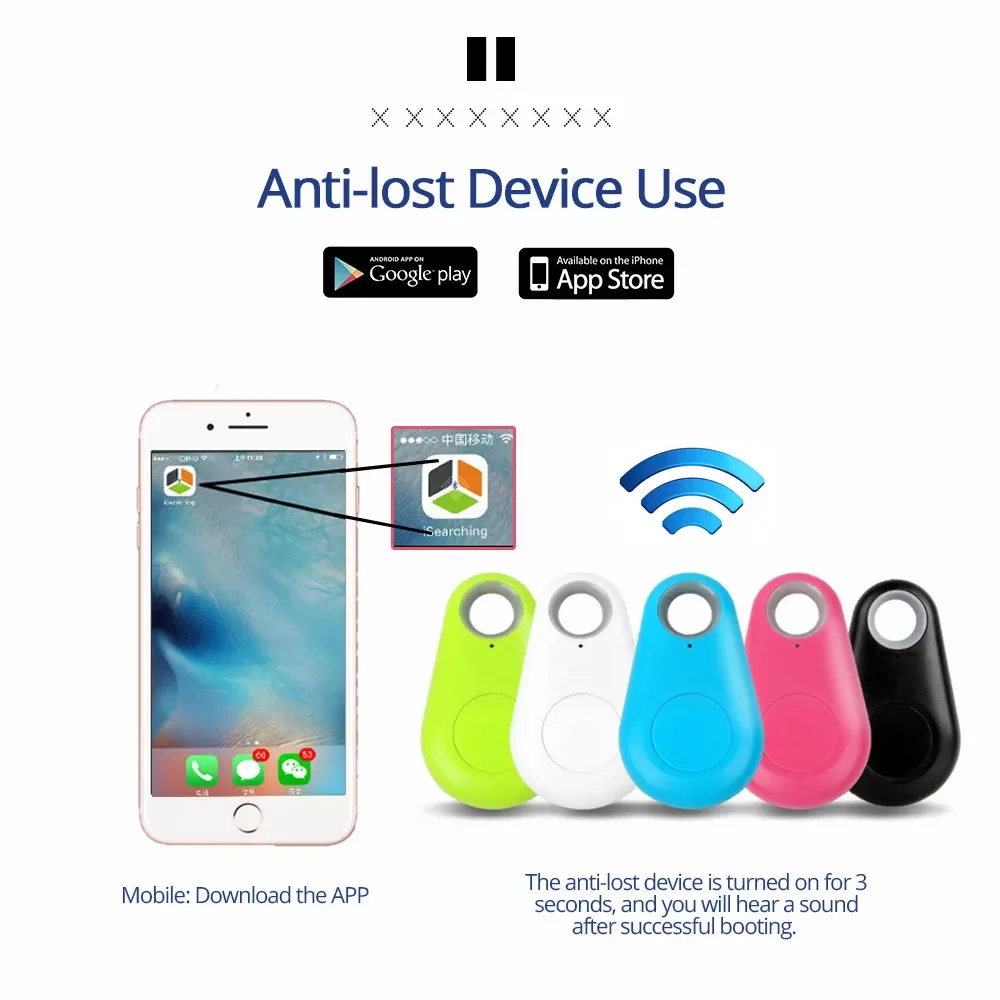 

Anti-lost GPS Locator 2022 New Smart Tag Wireless Bluetooth Locator Kids Bag Wallet Key Finder Dropshipping