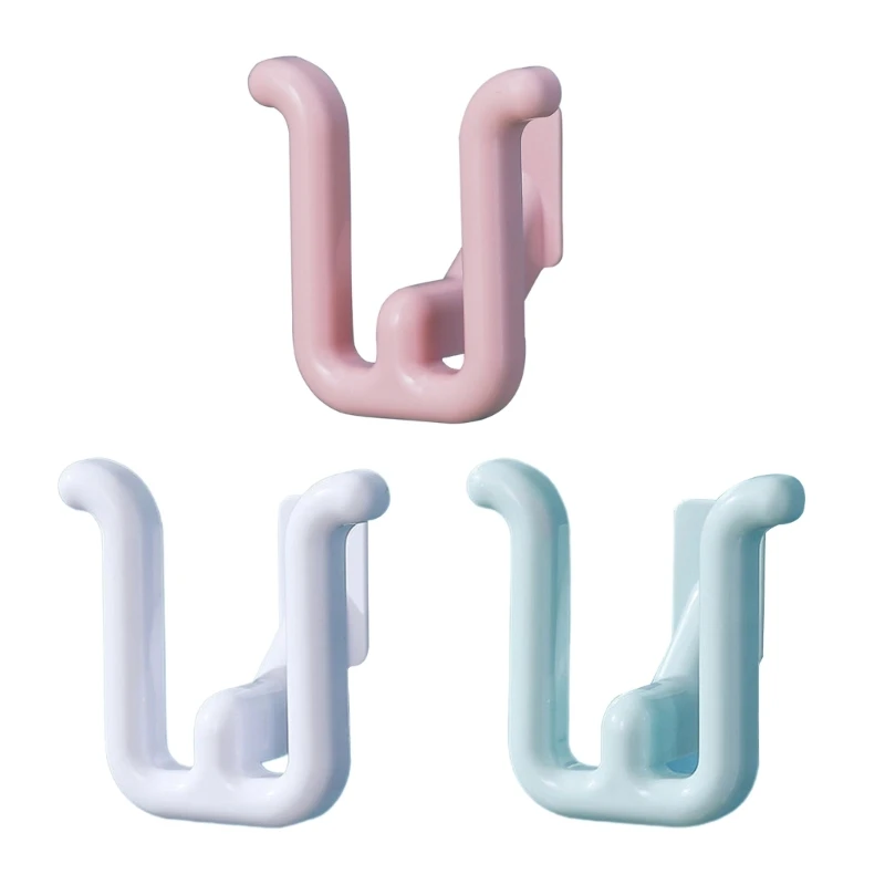 

Wall Mounted Plastic Slippers Rack Multifunctional Hanger Shelf Household Decoration Bedroom Supplies Accessories Drop Shipping