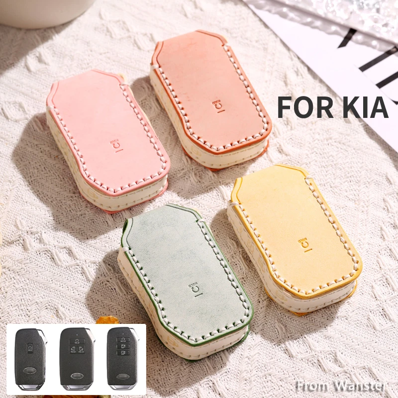 

Car Key Case for KIA Seltos Sportage Ceed Sorento Cerato KX5 Niro Forte K3 K5 Opatima Soul Telluride Carnival Mq4 Stinger Cerato