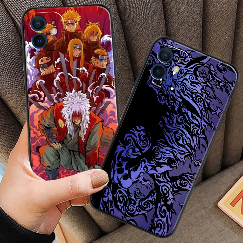 

Naruto Japanese Anime Phone Cases For iPhone 11 12 Pro MAX 6S 7 8 Plus XS MAX 12 13 Mini X XR SE 2020 Soft TPU Carcasa Coque