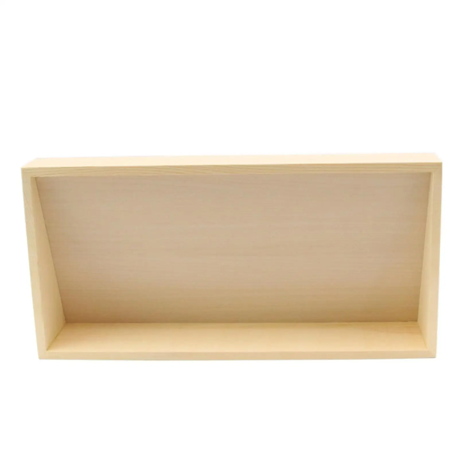 

Wooden Jewelry Display Holder 5 Rows Display Stand Ornament Multipurpose Storage Organizer for Dresser Shop Window