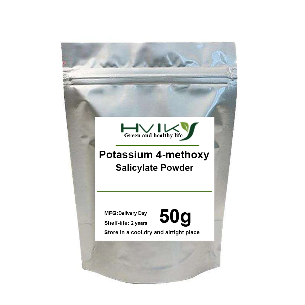 

Hot Sell Potassium 4-Methoxy Salicylate Powder ,4MSK, Delay Aging , Skin Whitening, Reduce Pigmentation Remove Wrinkles,Cosmetic