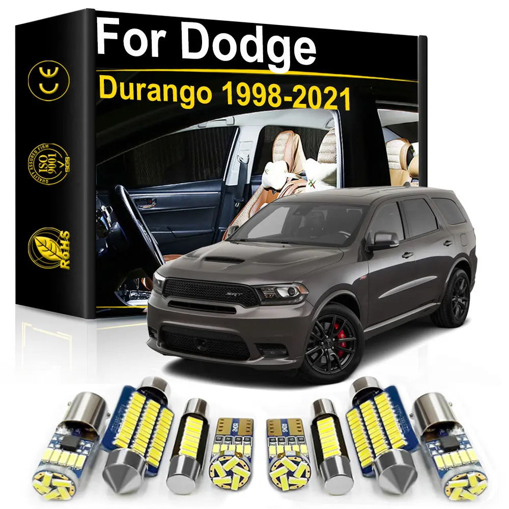 For Dodge Durango 1998 2008 2010 2011 2012 2013 2014 2015 2016 2017 2018 2019 2020 2021Accessories Car LED Interior Light Canbus