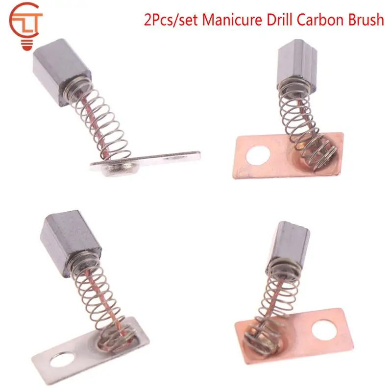 

2pcs Carbon Brush Strong 210 102L 105L 90 204 Handle Carbon Brush Universal Manicure Drill Accessories