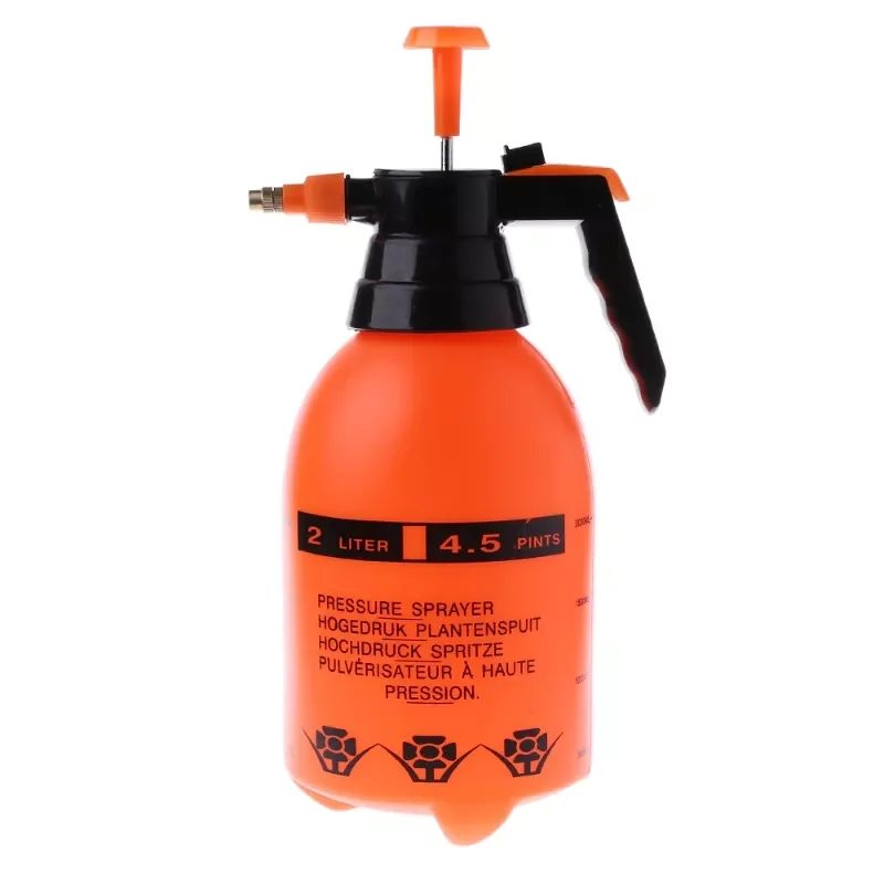 

NEW2023 2.0L Car Washing Pressure Spray Pot Auto Clean Pump Sprayer Bottle Pressurized Spray Bottle High Corrosion Resistance