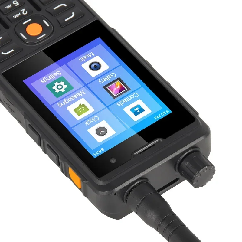 ANYSECU P5 4G Сетевое радио Android 9 0 WIFI GPS Мобильный телефон UHF Аналоговая рация Работа с