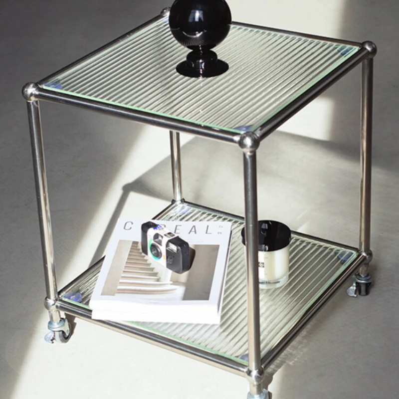 

Дизайнерские зеркальные скандинавские напольные маленькие журнальные столики для гостиной минималистичные куштические домашняя мебель SR50CT