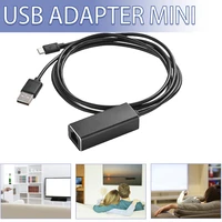 1pc ethernet cable adapter 480 mbps micro usb to rj45 10100 mbps network card for google ultra for amazon fire tv 2nd adapter