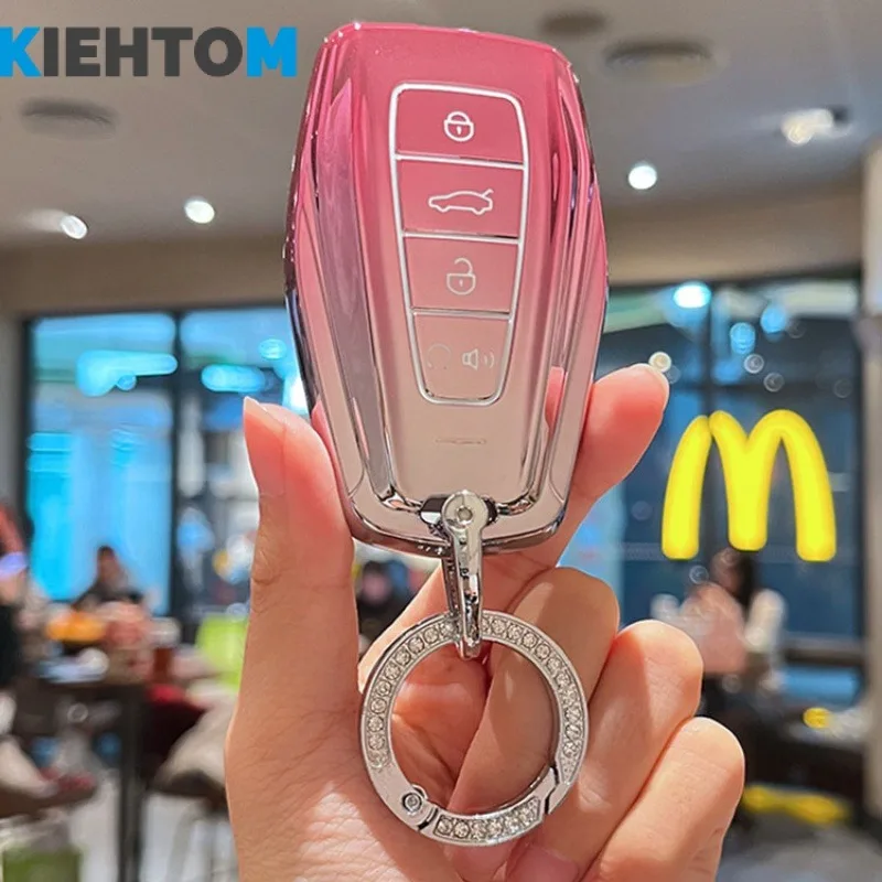 Женский высококачественный чехол для автомобильного ключа Geely Suv-Xing Yue L Starry Preface
