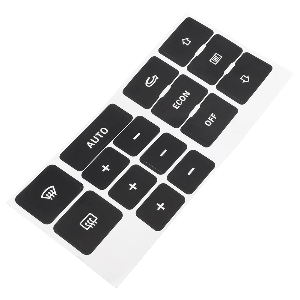 

High Quality A/C Dash Button Repair Kit Anti Scrath Car Accessories Decal Stickers Decoration Durable For A6 C5