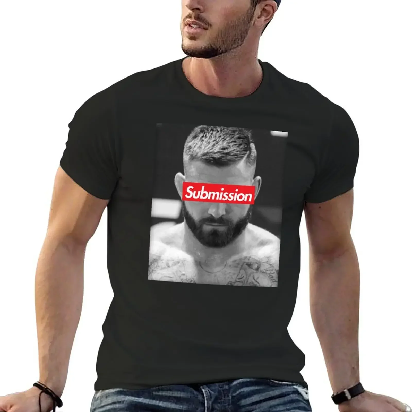 Футболка Gordon Ryan Submission одежда в стиле аниме рубашки с графическим рисунком