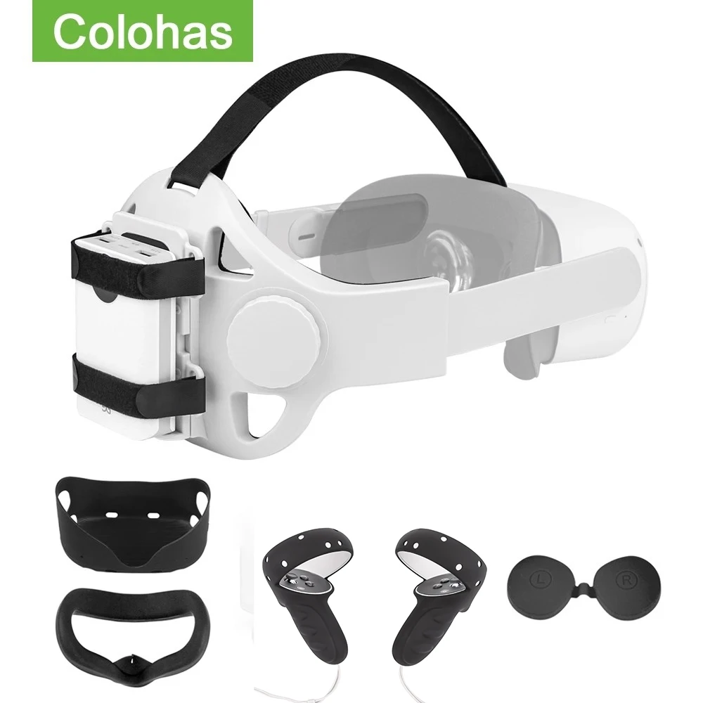 

Elite Head Strap For Oculus Quest 2 VR Accessories Adjustable for Quest 2 Halo Head Strap for Quest 2 Strap Accessories