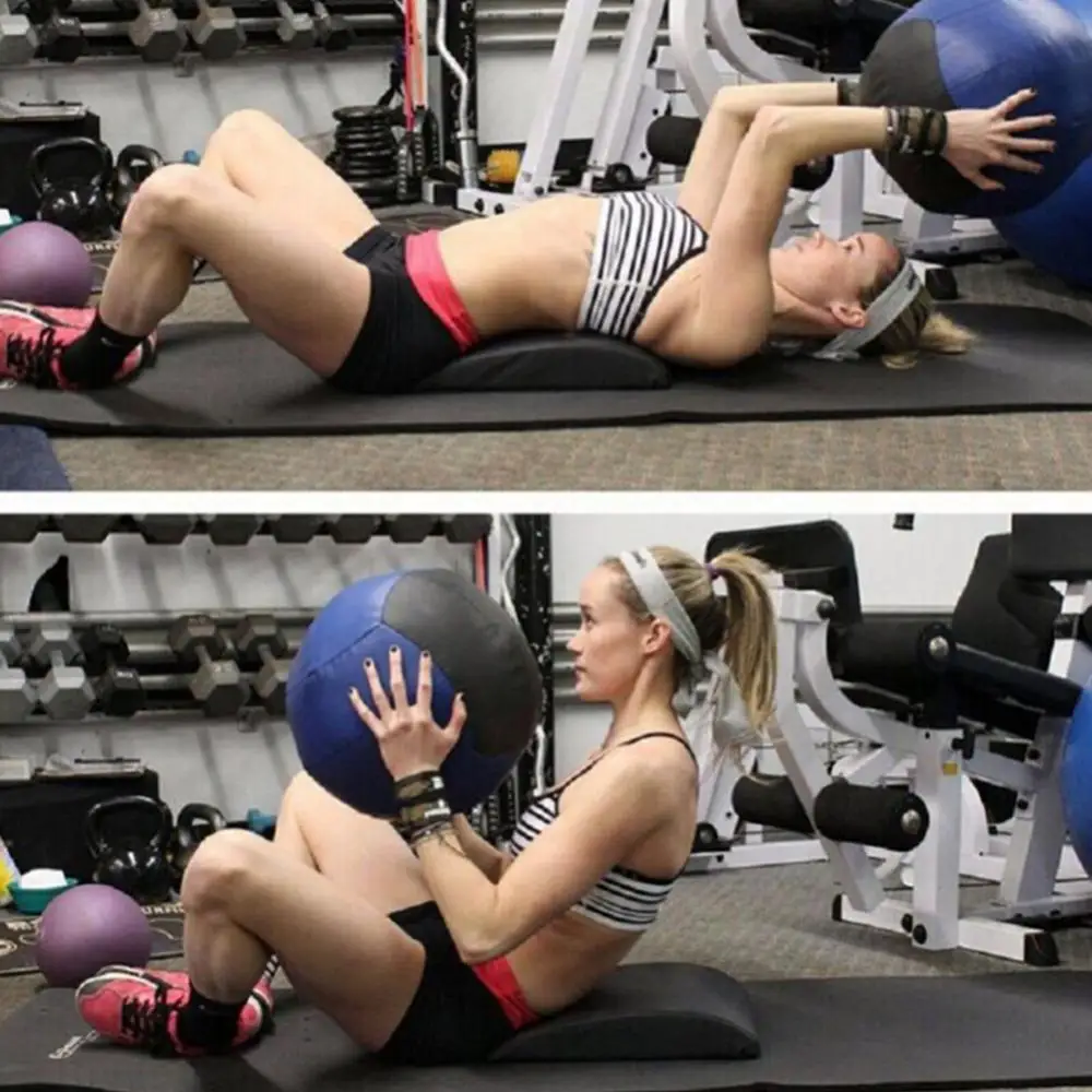 

Trainer Exercise Portable Abdominal Core AB Mat Belly Workout Sit-ups Cushion