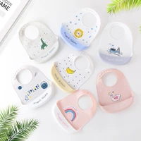 baby bibs silicon waterproof bibs infant childrens tableware adjustable bibs dinner appliance feedings for babies baby stuff