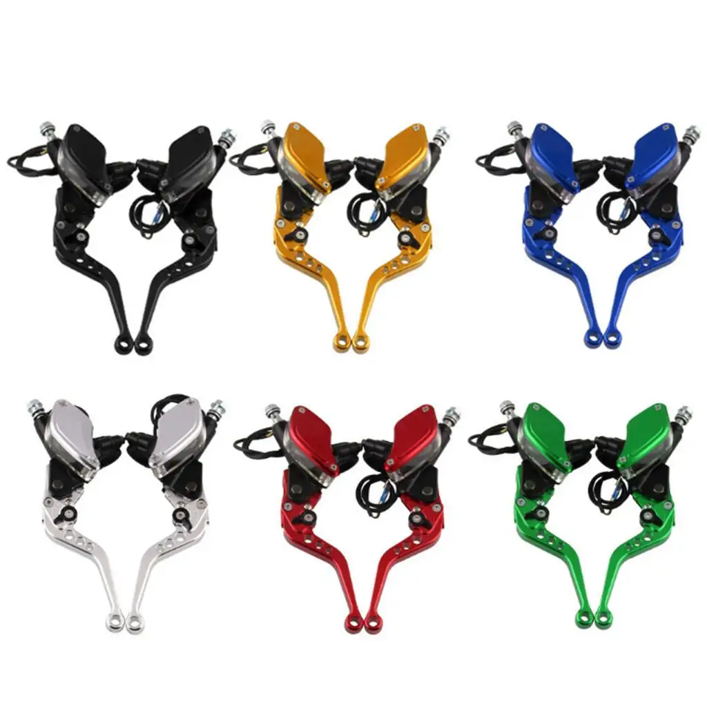 

Motorcycle Hydraulic Brake Levers 22mm Replacement 50300 Cc