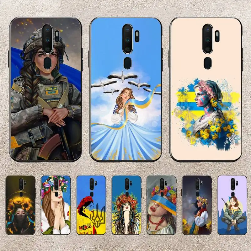 

Ukraine Girl Phone Case For Redmi 9A 8A 6A Note 9 8 10 11S 8T Pro K20 K30 K40 Pro PocoF3 Note11 5G Case