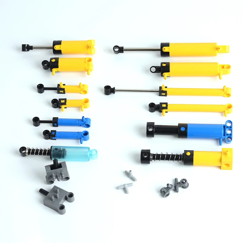 

2022 Technical Parts 19482 Pneumatic Pump 1x6 with Stepped Outlet [V2] Blocks Brick Parts fit For 26674 MOC Particles Toys