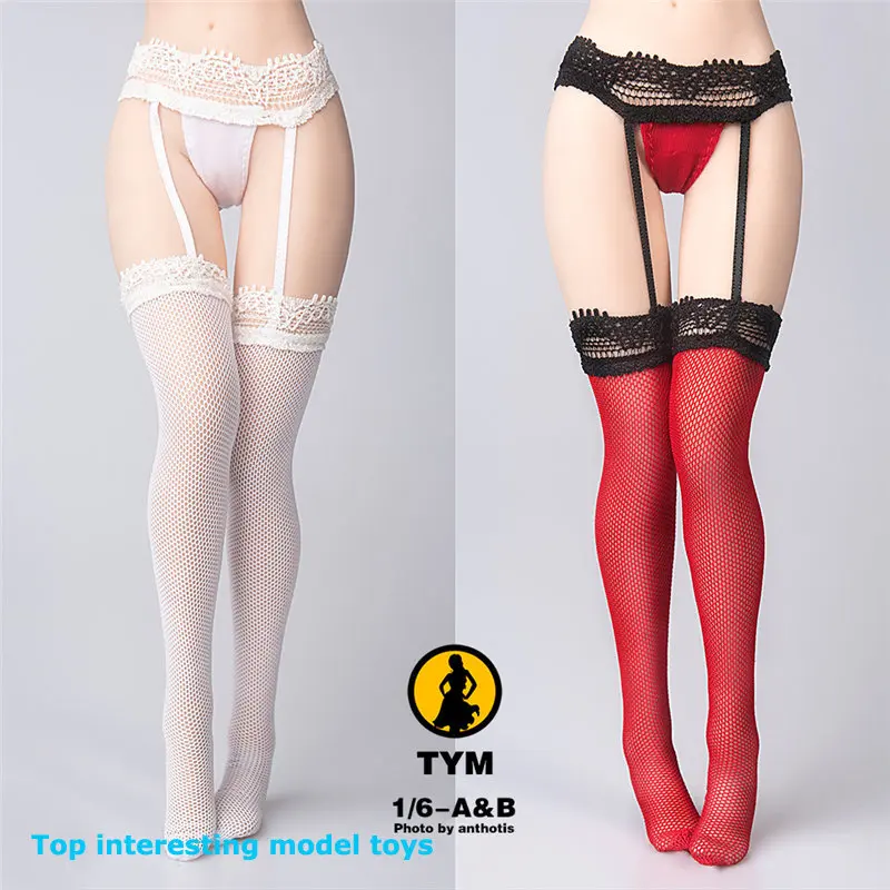

TYM024 1/6 Female Sexy Socks Underwear Body Socks Model Fit PH TBL 12'' Action Figure Body Dolls