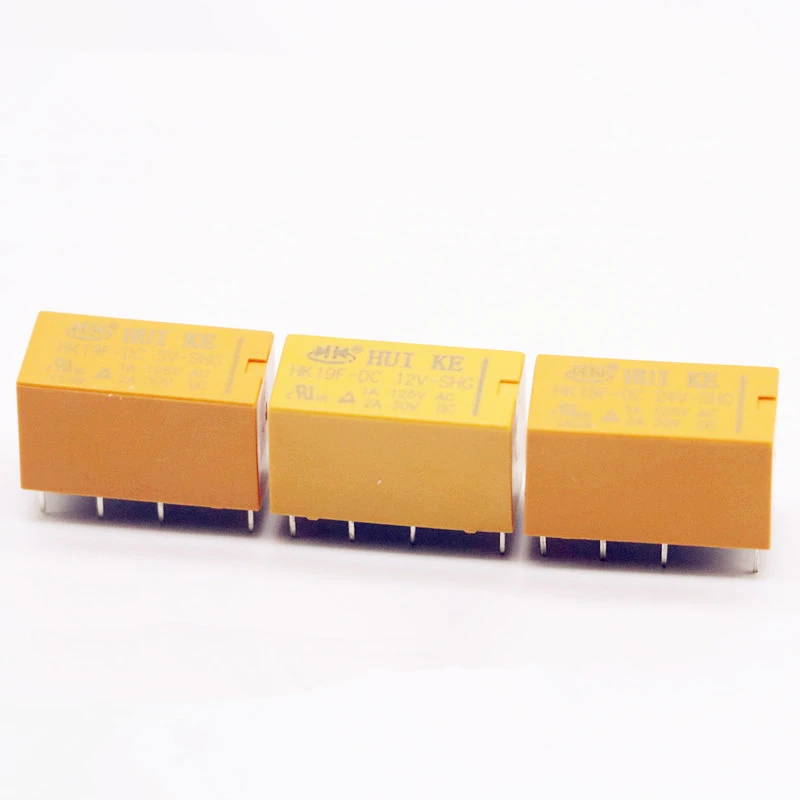 HK19F-DC12V-SHG DC3V DC5V DC9V DC12V DC24V 8PIN 2A реле