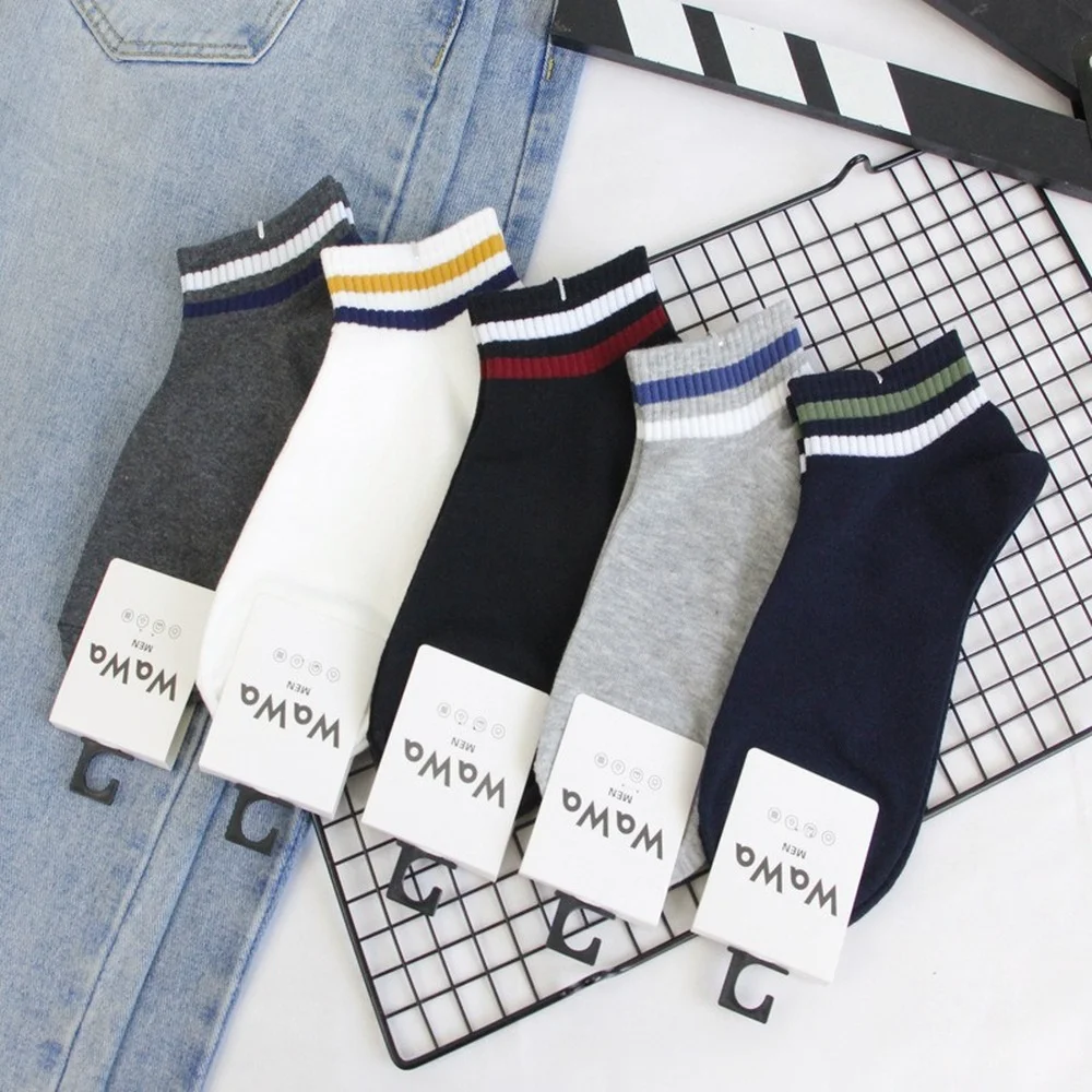 

10 Pairs Cotton Socks Men Sports Socks Outwork Spring Summer Breathable Short Socks Foundation Business Ankle Socks Men Stocking
